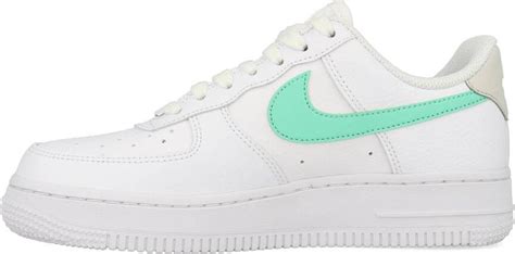 nike air force wit met groen|Nike Air Force 1 wit.